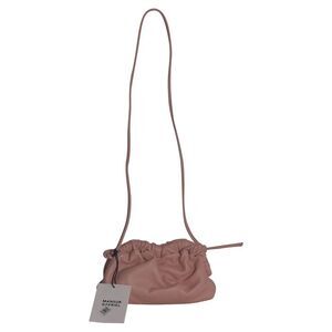 Mansur Gavriel  Mini Cloud Clutch Bag in Pink Lamb Leather
